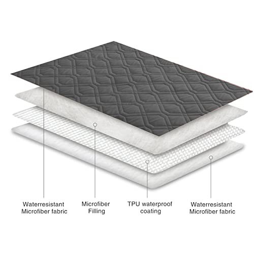 Ameritex Waterproof Blanket Reversible Dog Bed Cover Pet Blanket for Furniture Bed Couch Sofa by Ameritex - Image 3