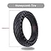 TOMALL Honeycomb Rubber Damping Solid Tire 8.5 Inch Front/Rear Tire Wheel Replacement for Xiaomi M365 Electric Scooter 2PCS