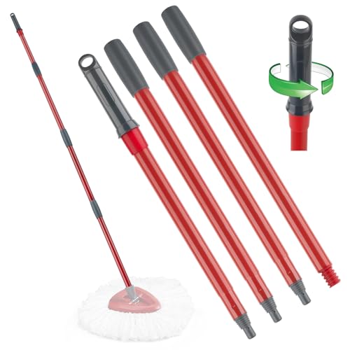 Rotatable Spin Mop Handle Replacement for O-Cedar EasyWring/RinseClean