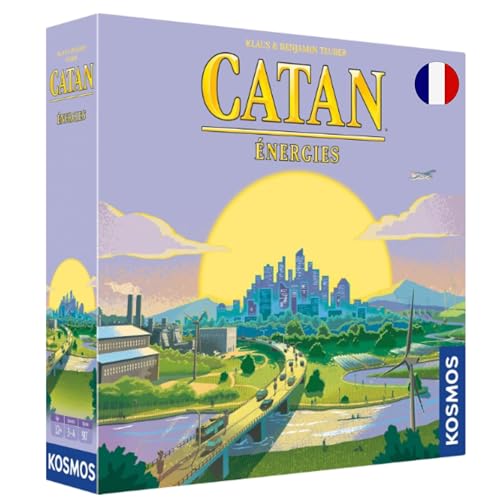Asmodee – Catan : ÉNERGIES – Jeu de Société Stratégique et Écologique dès 12 Ans – Jeu...