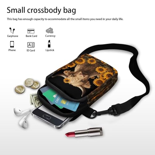 Image of Xpyiqun Small Crossbody Bag Women Phone Purses Sling Shoulder Handbag Cross Body Pouch Wallet Bags