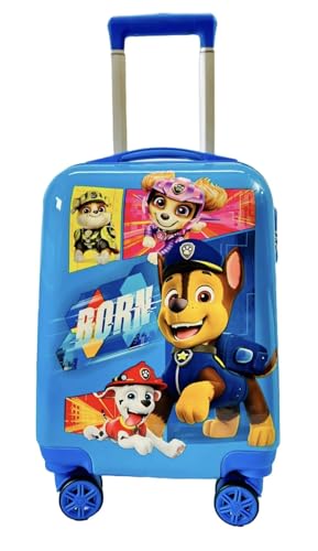 Image of ADSON PC Kids Trolley 360 Rotating Luggage 360 Wheels Non-Breakable Exclusive Edition 20 Inch Kids Hardsided Suitcase with 4 Wheels, 360 Wheel Travel Trolley Bag