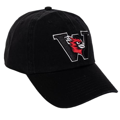 Desert Cactus Wesleyan University Baseball Hat Wes Cardinals Brimmed Embroidered Cap Adjustable Cloth Strap Adult (Style A)