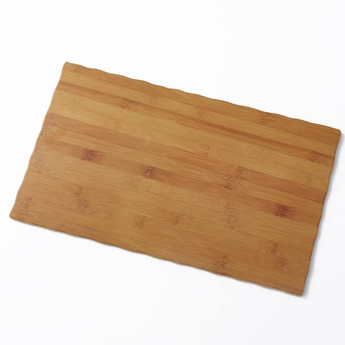 American Metalcraft MPLB Melamine Serving Board, Rectangular, Bamboo