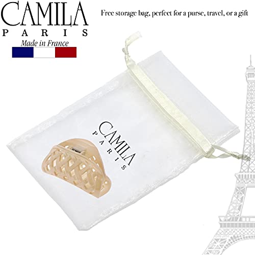 Camila Paris CP3204 Pinza de Pelo Francesa para Mujeres con Cabello Voluminoso y Grueso, 2.75 pulgadas, Durable y Estilizada miniatura 6