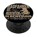 Le cyclisme est la méditation en mouvement avec inscription « Mountainbike » PopSockets PopGrip Interchangeable