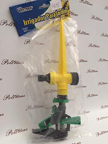Western WS-2 Irrigador Jardim, Amarelo/Verde/Preto