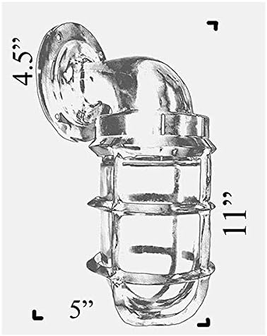 Miniatura 2 de Aplique náutico de grado marino (o aplique de estribor) (montaje en caja de J)