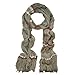 Premium Multi Striped Scarf, Gray