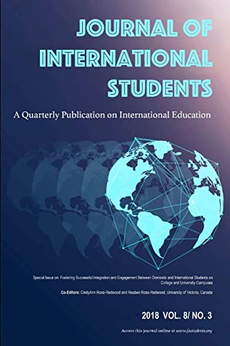 Journal of International Students, 2018 Volume 8 /Number 3