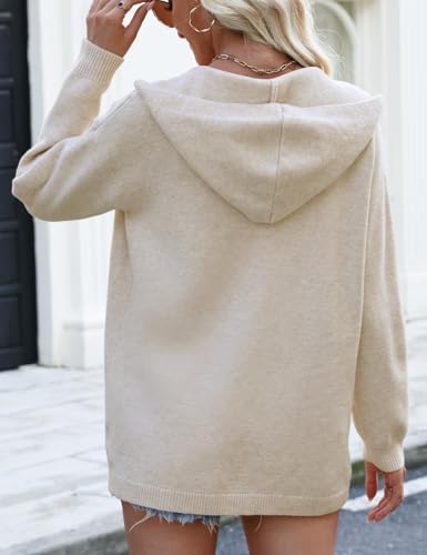 CiCiBird Womens Hooded Oversized Cardigan Sweaters 2025 Fall Knit Coatigan Trendy Open Front Sweater Coat2