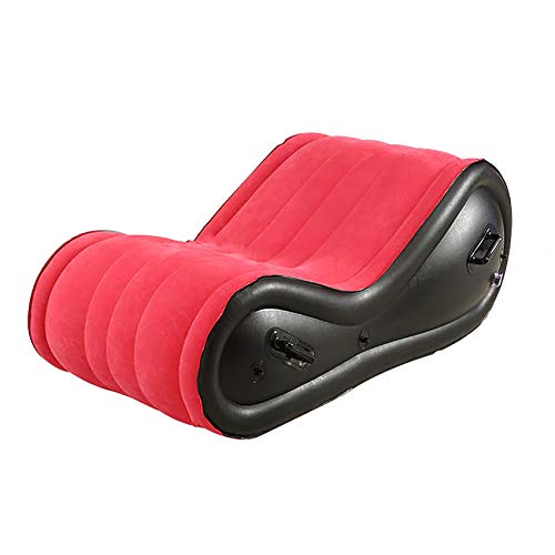 JL Sofá Inflable, sofá Almohada cojín Lumbar Inflable posición colchón Multifuncional portátil...