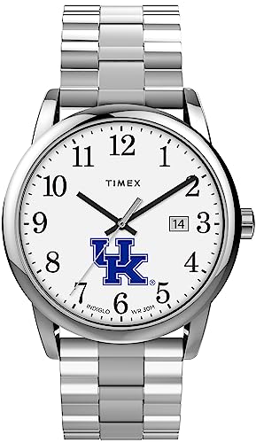 Montre Timex Hommes Analogique Quartz avec un bracelet robuste en acier inoxydable élégant