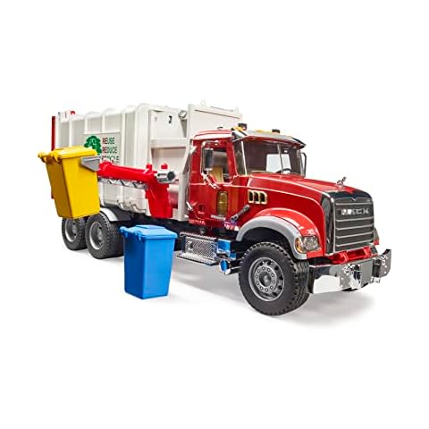 Bruder 02811 Mack Granite Side Loading Garbage Truck Cover