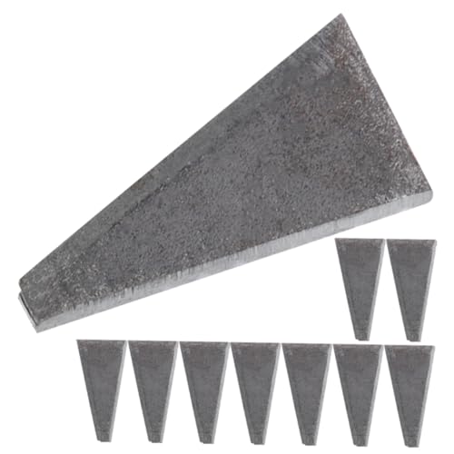 Artibetter 10pièces Coin De Fixation De Hache Acier Au Accessoire Installation De Manche De Hache Coin Robuste Pour Marteau