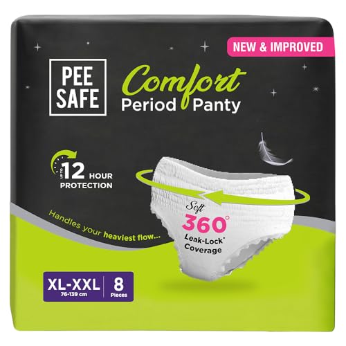 Image of Pee Safe Comfort Period Panties XL-XXL | 8 Panties | 12 Hr Protection