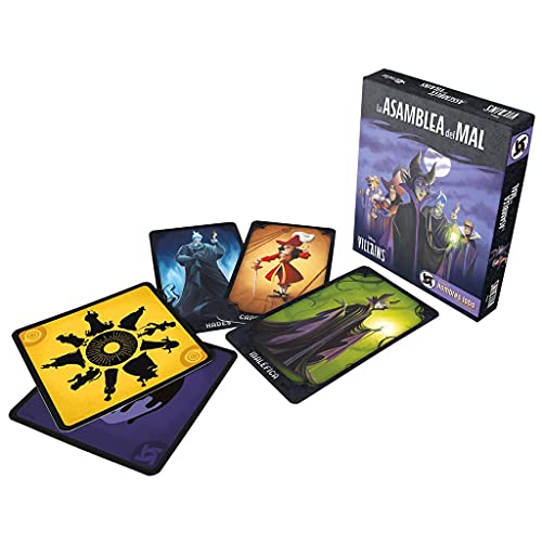 BOARD GAME DISNEY VILLANOS LA ASAMBLEA DEL MAL Spanish Language, Multicolor - Image 2