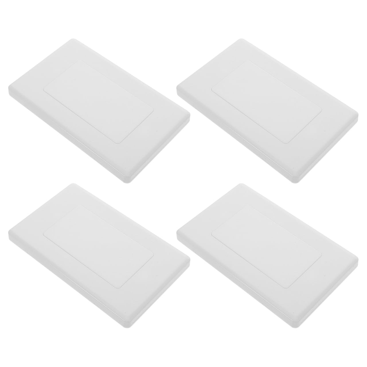 Junction Box Cover Plate 4 Pack Plastic Electrical Outlet Plate Covers Wire Protection for Wall Plates-picture-22