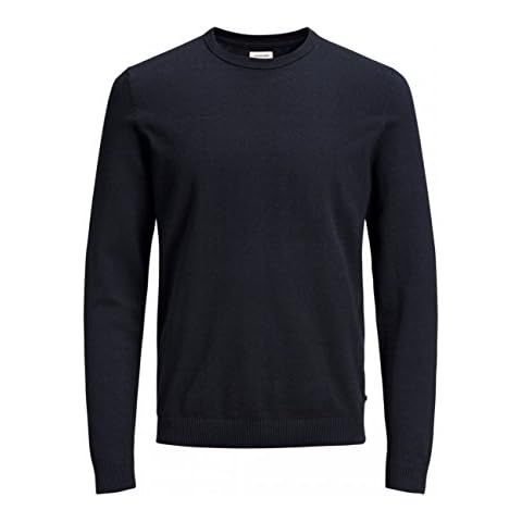JACK & JONES Pull Col Couleur Marine Cover