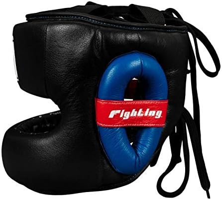 Fighting Leather No Contact Headgear for Combat Sports Athletes - Unisex-Adults Helmet for Boxing, Martial Arts - FFSHG2