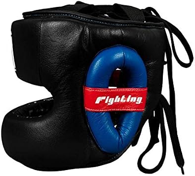 Fighting Leather No Contact Headgear for Combat Sports Athletes - Unisex-Adults Helmet for Boxing, Martial Arts - FFSHG2
