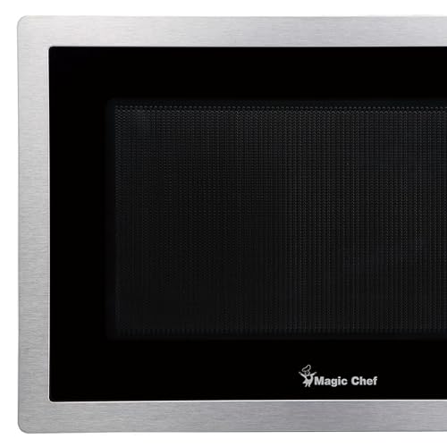 Magic-Chef-900-Watts-09-Cubic-Feet-Small-Countertop-Microwave-Oven-for-Compact-Spaces-with-6-Pre-Programmed-Cooking-Modes-Stainless-Steel