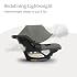 UPPAbaby Aria V2 Lightweight Infant Car Seat - Load Leg + Anti-Rebound Panel - Infant Insert + All-Weather FootCover Included - Direct Stroller Attachment - Evelyn (Green Meadow)