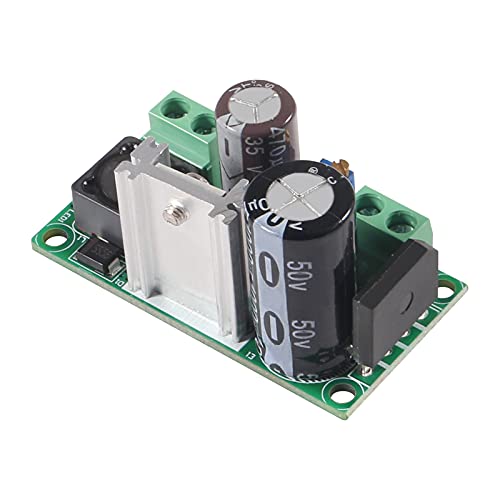 4PCS AC/DC zu DC Abwärtswandler AC 5-30V DC 5-48V 24V 36V 48V zu DC 2,5-35V 12V Spannungsreglerplatine 2A Einstellbares Volt Netzteilmodul