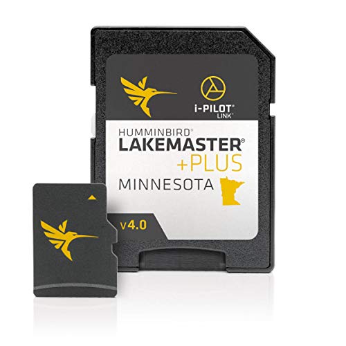 Humminbird 600021-10 LakeMaster Plus Minnesota V4 (Includes Woods/Rainy) Digital GPS Maps Micro Card