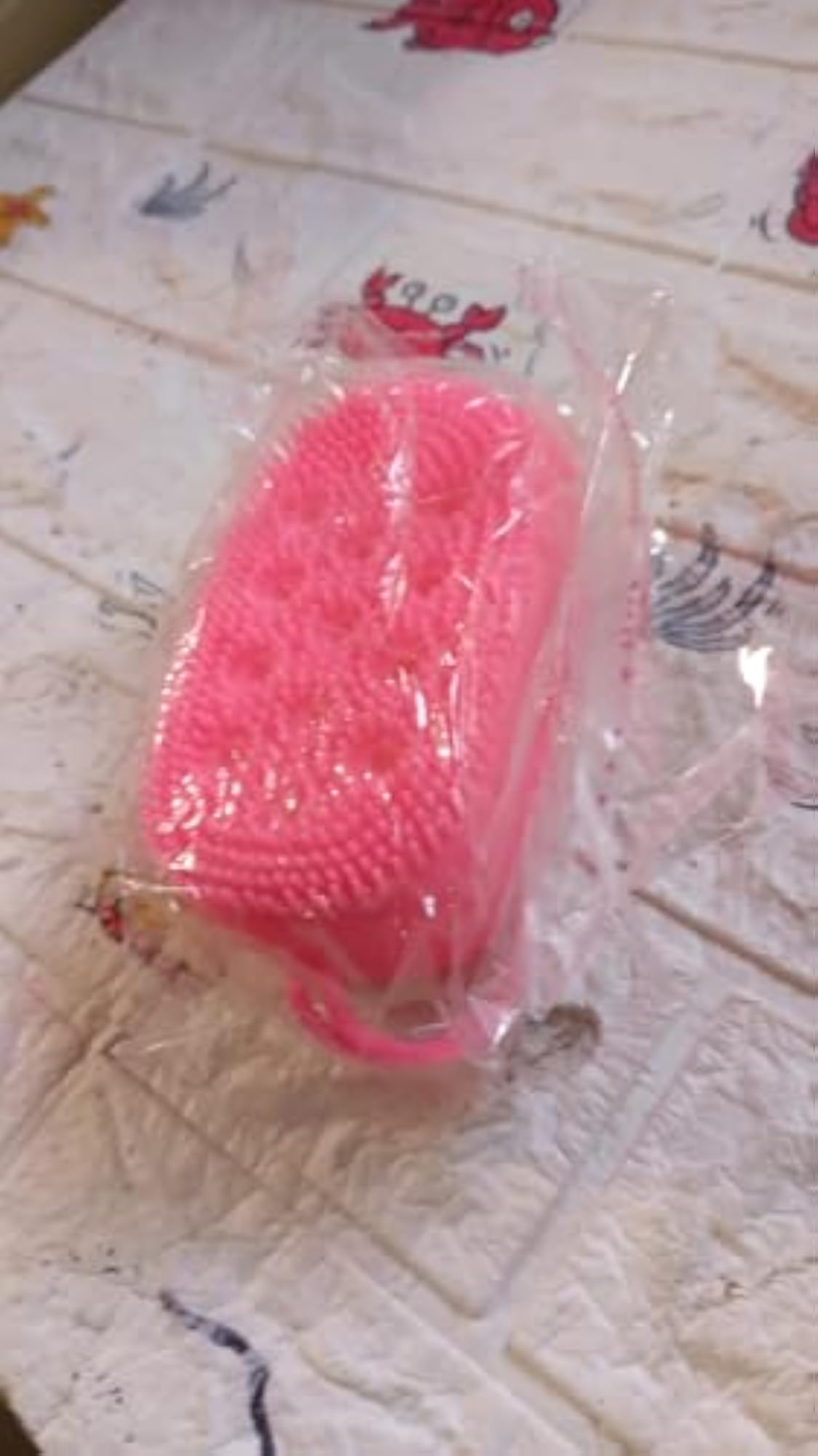 Silicone Super Soft Double-Sided Body Scrubber Brush
