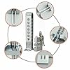 NTEK Car Pedal Locks, 8 Adjustment Hole Clutch Pedal Lock, Anti-Theft Van Security Key Locks, Strong Stainless Steel Vehicle Brake Lock Device, Car Theft Protection Perfect for Clutch Pedal Lock Brake #4