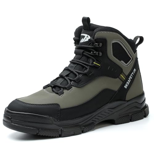 BOKRYE Steel Toe Safety Boots
