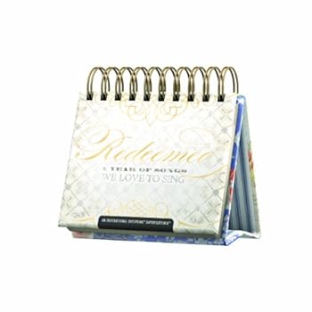Spiral-bound Redeemed DayBrightener Perpetual Calendar Book