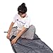 SWTMERRY Sleeping Bag 3 Seasons (Summer, Spring, Fall) Warm & Cool Weather - Lightweight,Waterproof Indoor & Outdoor Use for Kids, Teens & Adults for Camping Hiking, Backpacking (Grey Orange)