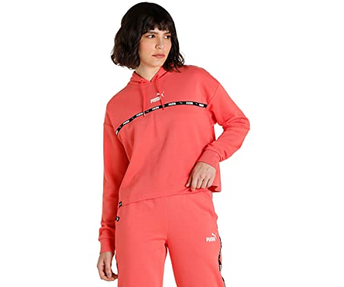 Image of PUMA Women Cotton Hooded Neck Sweatshirt