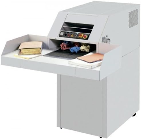 Destroyit 4107 Cross Cut Paper Shredder w/ Pump Oiling System - 4107CC
