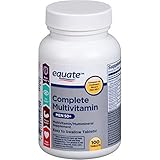 Equate - Complete Multivitamin, Men 50+, 100 Tablets (Compare to Centrum)