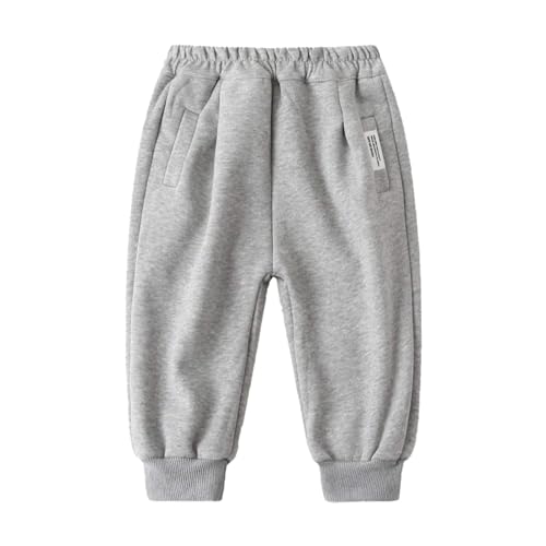 Betadog Boys' Fleece Joggers Toddler and Boys Fleece Lined Sweatpants Elastic WaistClosure, Cotton-Blend