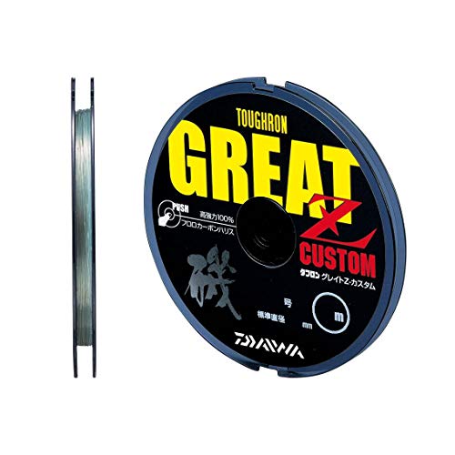 ダイワ(DAIWA) フロロライン タフロングレイト Z カスタム 2.25号 70m ステルスグリーン