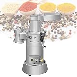 Molino de granos continuo doméstico, molino de harina de acero inoxidable de 3600 W, molino de alimentación continua comercial, adecuado para trigo seco, maíz, pimienta