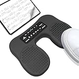 BRIMFORD Page Turning Pedal, Drahtloser Page Turner Wiederaufladbarer Seitenwender,Programmierbar,DREI Verbindungsarten,Geräuscharm,Kabelloser Fußschalter für Instrumente Spielen oder Prompten