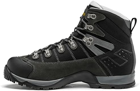 Asolo Men's Fugitive GTX Light Hiking and Trekking Boots (Light Black/Graphite, 8)