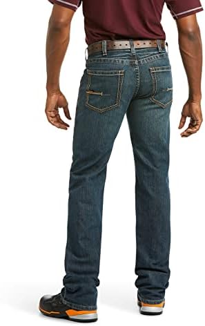 Ariat Men’s Rebar M5 Straight Durastretch Edge Straight Leg Jean www.denim.fit 5 Ariat Men’s Rebar M5 Straight Durastretch Edge Straight Leg Jean www.denim.fit 5