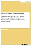 münster betreutes wohnen  Sammlung diverser Berichte - Band VI: Positionspapier für ein Senioren- und Pflegeheim und \