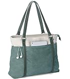 Wearigoo Work Tote Bags for Women 15.6 Inch Suitable for Everyday and On The Go Large Tote Bag with...