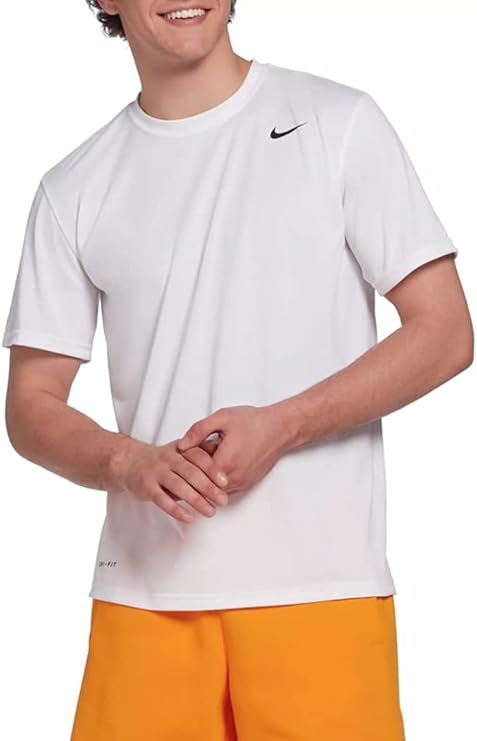 The NIKE Men’s Legend Short Sleeve Tee has a regular fit that is eased, but not sloppy, making it perfect for any activity.