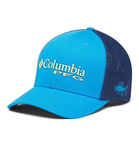Image of Columbia Unisex Adult PFG Logo Mesh Ball Cap