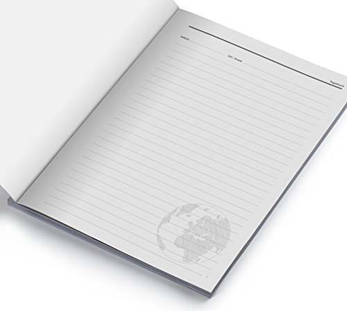 Mein Einzigartiges XXL Reisetagebuch: 122 Seiten, Register, Kontakte / Neue Auflage mit Reise Checkliste / PR401 „Reise-Stempel“ / DIN A4 Soft Cover