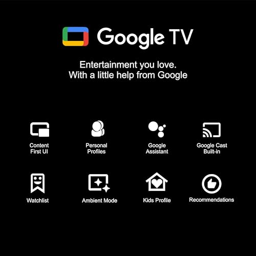 Image of Foxsky 80 cm (32 inch) Frameless Series QLED HD Ready Google Smart TV FS32GATV (Black)