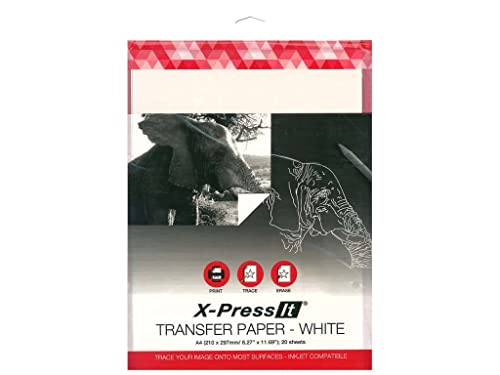 X-Press It White Papel de Transferencia, Blanco Cover